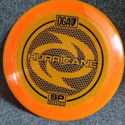 DGA SP Hurricane Distance Driver Orange 173-174g Metal Flake Sparkle - Image 1 of 4