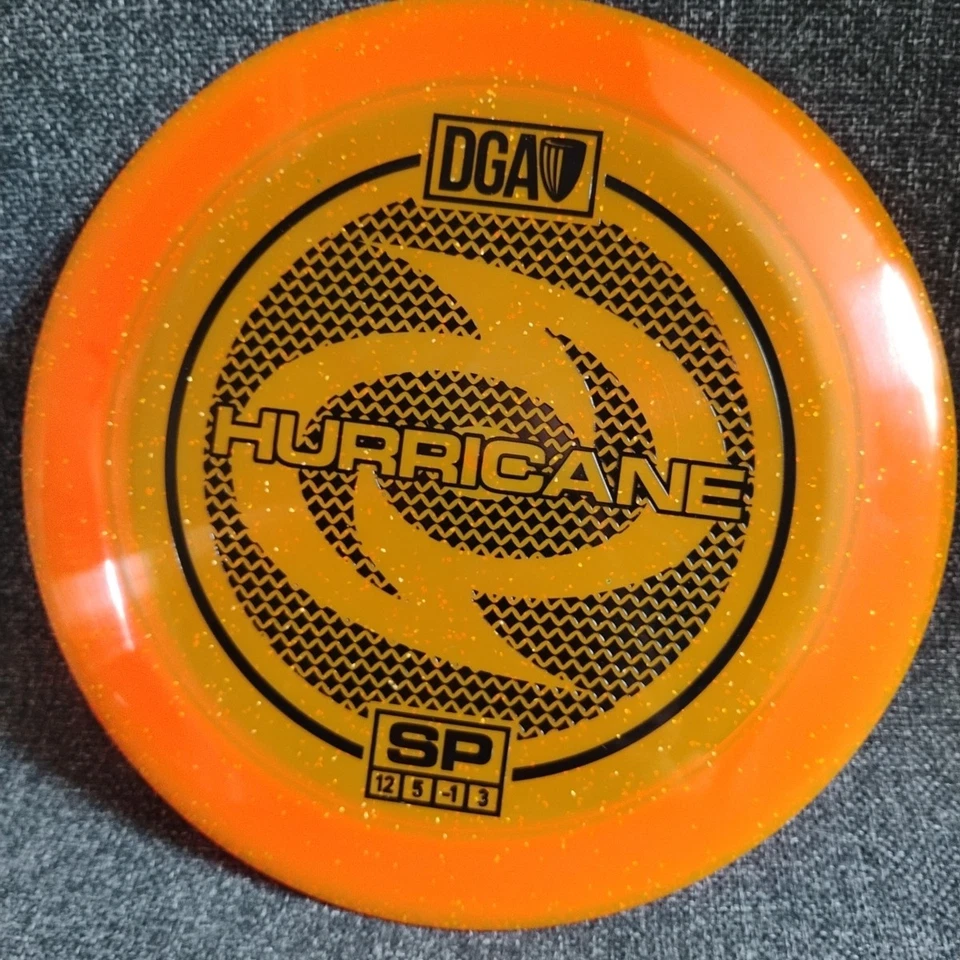 DGA SP Hurricane Distance Driver Orange 173-174g Metal Flake Sparkle - Image 1 of 4