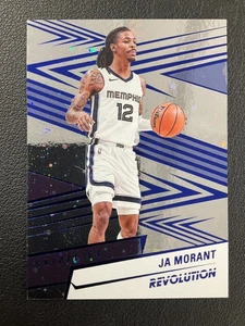 2024-25 Panini Revolution #20 Ja Morant Blue Cosmo/285 Memphis Grizzlies - Imagen 1 de 2