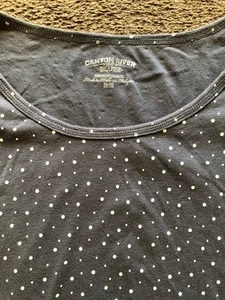 Canyon River Blues Women's Polka Dot blouse size M - Bild 1 von 2