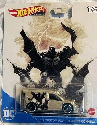 Hot Wheels Premium DC Comics BatMan '09 Custom Ford Transit Connect 1/5 - Image 1 of 4