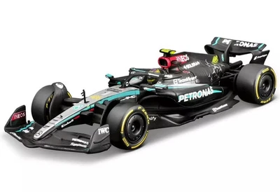 1/43 Mercedes-AMG F1 W15 E Performance Petronas #44 nero argento verde 18-38209 - Immagine 1 di 3