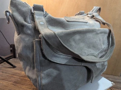 Liebeskind Berlin Suede Shoulder / Crossbody Bag – Grey – Pre-Owned – - Image 1 of 4