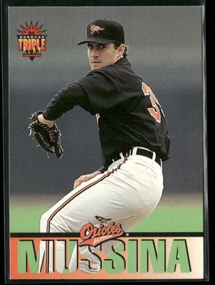 Mike Mussina 1994 Triple Play #157 Baltimore Orioles - Image 1 of 2