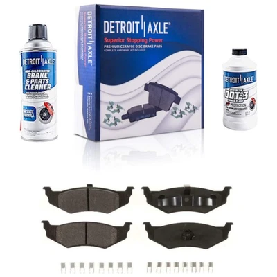 Pastillas de freno traseras de cerámica de eje Detroit para Chrysler 300M Concorde Intrepid Foto 1 de 4