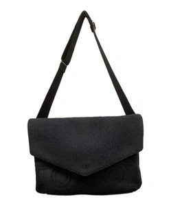 Vivienne Westwood greek eye felt shoulder bag navy - Picture 1 of 7
