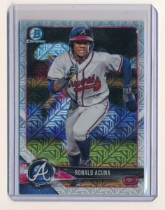 RONALD ACUNA 2017 BOWMAN CHROME MEGA BOX PROSPECTS RC REFRACTOR *ATLANTA BRAVES* - Picture 1 of 2