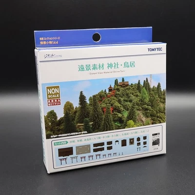 Tomytec 330271 - 144 Shrine,Torii in Distant View - Spur N