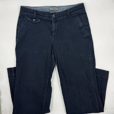 Dockers Women's Pants Petite Size 10P Curvy Mid Rise Navy Cotton Straight Leg - Image 1 of 4