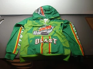 Mountain Dew Blast Hockey Hoodie Size Small Mens - Picture 1 of 10