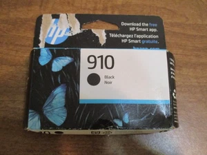 HP INK 910 BLACK EXP JAN 2027 SEALED - Picture 1 of 3