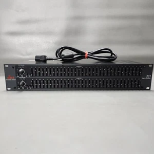 DBX 231 Rack Mount Graphic Equalizer 2 Channel Dual 31 Band - Picture 1 of 18