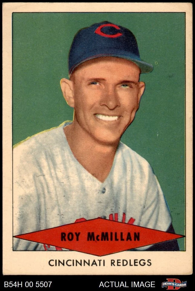 1954 Red Heart Roy McMillan    Reds 5 - EX - Image 1 of 1