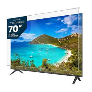 SaharaCase ZeroDamage Anti-Blue Light Screen Protector for Most 70" TVs Clear - Picture 1 of 6