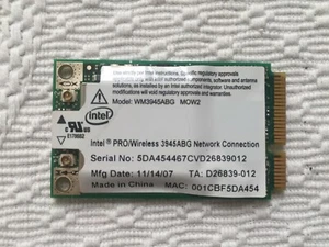 carte wifi pro wireless 3945ABG pièce pc portable Packard Bell ARES GM AGM00 - Picture 1 of 2