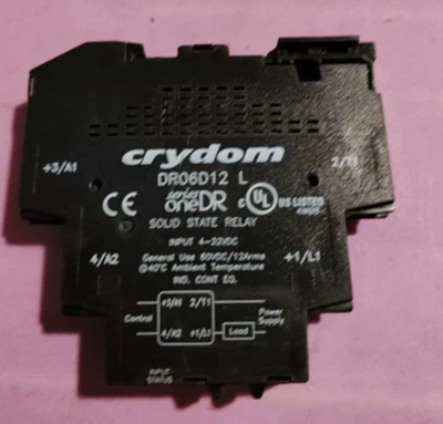 NEW CRYDOM DR06D12 L Solid-state Relay - Image 1 of 4