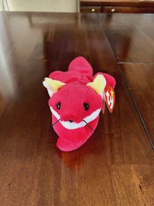 Ty 2024 Mütze Baby Savvy der rosa Fuchs, 8 Zoll MWMT, 30th Anniversary Limited Ed. - Bild 1 von 13