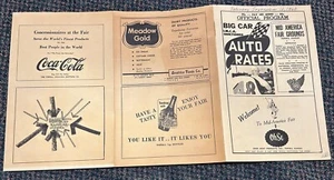 Sept 10 1960 Topeka Kansas Auto Races program - early Johnny Rutherford entries - Picture 1 of 5