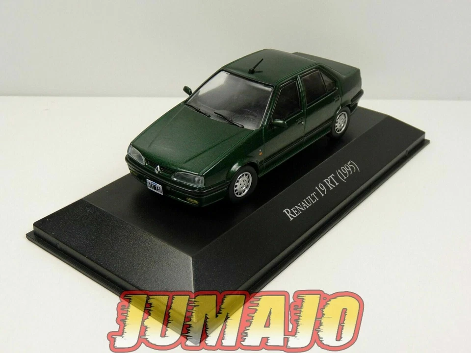 AQV12 Voiture 1/43 SALVAT Inolvidables 80/90 : RENAULT 19 RT 1995 chamade - Photo 1/4