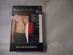 Tahari Herren Boxershorts 3er Pack Mehrfarbig Medium, Large & Xtra Large - Bild 1 von 8