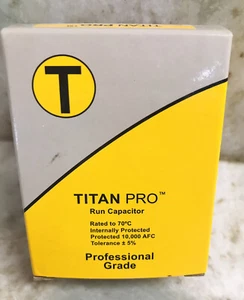 Titan Pro TOCF7.5 Oval Motor Run Capacitor MFD 440/370 Vac - Picture 1 of 5