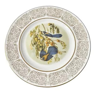 Wittnauer Collectors' Guild "Scrub Jays" Bird Plate, John James Audubon England - Picture 1 of 8