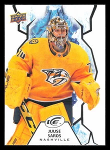 2021 Upper Deck Ice Juuse Saros #74 - Picture 1 of 2