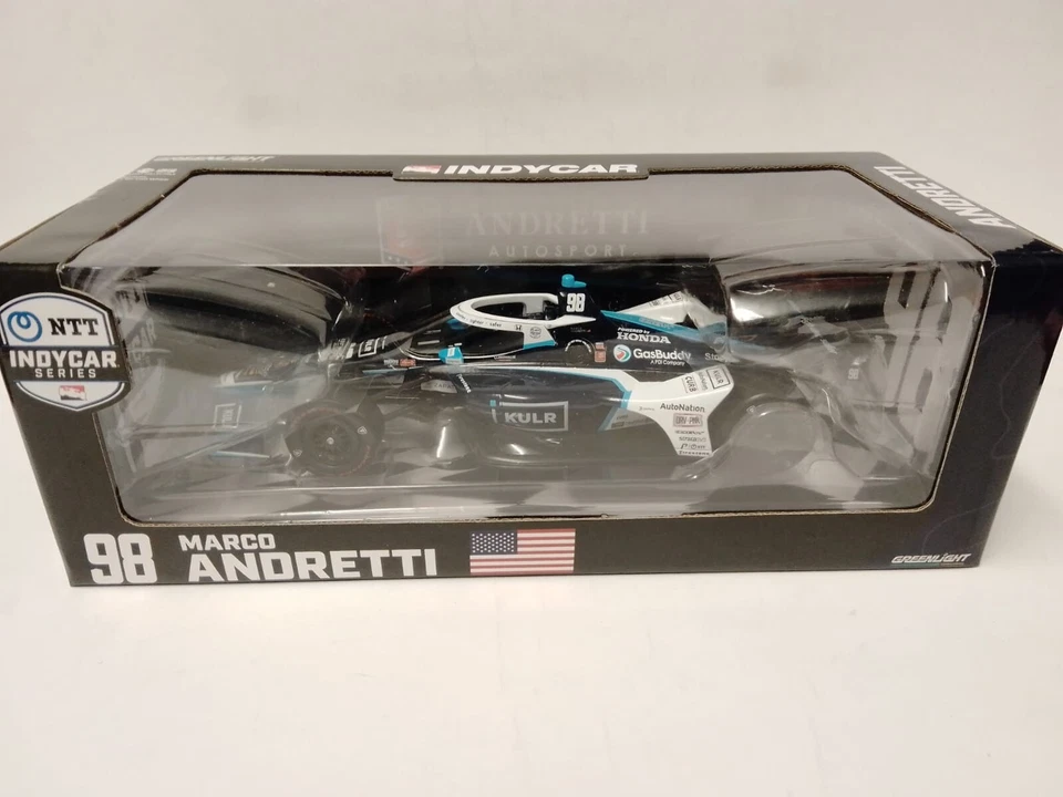 Greenlight Indycar Honda Dallara #98 Marco Andretti Autosport 2022 1/18 11159 - Immagine 1 di 3