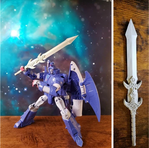 Sword for Scourge Sweep Studio Series 86 Voyager Upgrade kit Transformers TF-Lab Cover