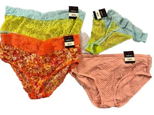No Boundaries NOBO XXXL(21) 2 Lace Hipsters, 1 Cotton Hipster, 1 lace thong NWT - Picture 1 of 1