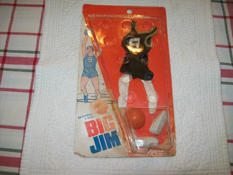 MATTEL BIG JIM 1971    BLACK BASKETBALL   OUTFIT # 8854         LOOK! Cover