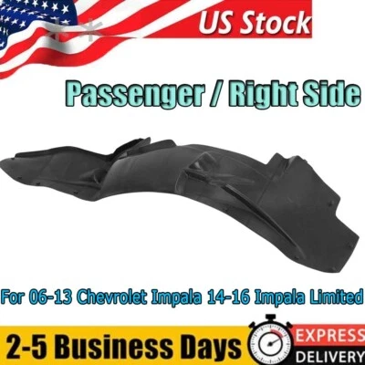 Fender Liner For 2006-2013 Chevrolet Impala 2014-2016 Impala Limited Front RH Foto 1 de 4