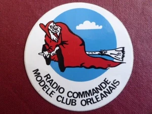 AUTOCOLLANT STICKER RADIO COMMANDE MODELE CLUB ORLEANAIS ORLEANS SORCIERE WITCH - Picture 1 of 3