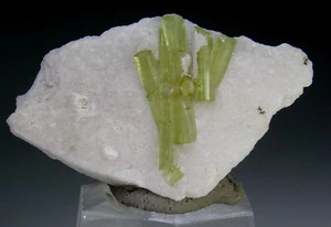 62 Karat natürlicher Turmalin und Feldspat Kristall Pakistan, (ft-80). - Bild 1 von 6