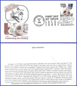 USA3 #3187b U/A ARTMASTER FDC   1950s Teen Pashions - Bild 1 von 1