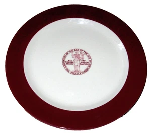 Vintage Porcelain Plate Sterling China Association of Bar New York City 1959 - Picture 1 of 4