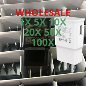 New USB Fast Wall Charger Power Adapter For Samsung Galaxy Adaptive Wholesale - Picture 1 of 10