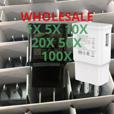 New USB Fast Wall Charger Power Adapter For Samsung Galaxy Adaptive Wholesale - Image 1 of 4