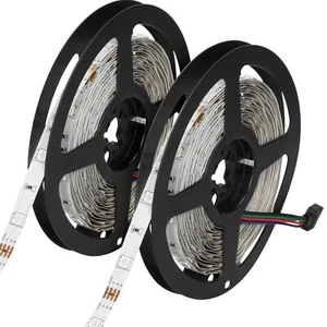 2x Striscia LED RGB 5m 3528 SMD illuminazione luci per ambienti autoadesiva - Foto 1 di 5