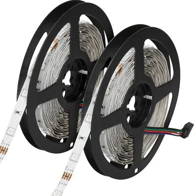 2x Striscia LED RGB 5m 3528 SMD illuminazione luci per ambienti autoadesiva - Immagine 1 di 4