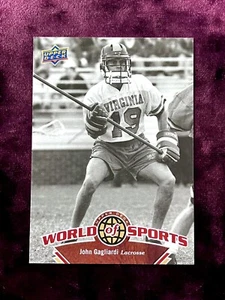 John Gagliardi 2010 Upper Deck MLL Lacrosse RC MINT Virginia UVA Legends Jersey - Bild 1 von 2