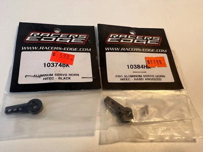 Servo bocinas de aluminio Racers Edge 24t 2x #10374BK #10384HA (b37 74) Foto 1 de 3