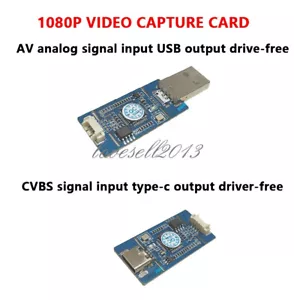 CVBS auf USB Capture Analogsignal zu Digital USB Kameramodul UVC Free Drive - Bild 1 von 7