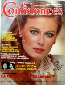 Mag Confidencias 1979 : Edith Piaf Marcel Cerdan _ Menie Gregoire Anne-Marie - Bild 1 von 3