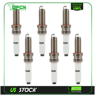 Fits BMW 340i 440i 540i 640i xDrive For BMW X3 X4 M240i Iridium Spark Plugs-6Pcs - Image 1 of 4