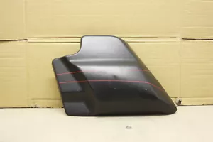Panel de cubierta lateral izquierdo negro adecuado para Harley Touring Road Street Glide 2009-2022 - Imagen 1 de 8