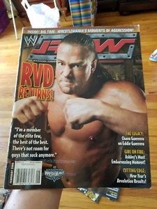 WWE RAW MAGAZINE FEBRUARY FEB 2006 RVD CHAVO GUERRERO WRESTLEMANIA Wrestling - Picture 1 of 1