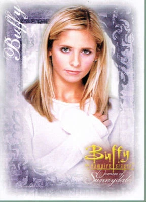 Buffy TVS WOS P-1  PROMO CARD WOS P-1 BY INKWORKS - Image 1 of 2