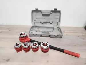 3/8 BSPT - 1 1/4 BSPT Pipe Threading Set Type 62 - Picture 1 of 7