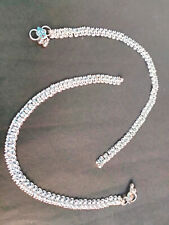 22K Silver Plated Indian 10'' Anklet Indian Style Chain Women Jewelry Ajg10
